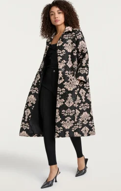 Cinq à Sept Haisley Coat Black Clearance