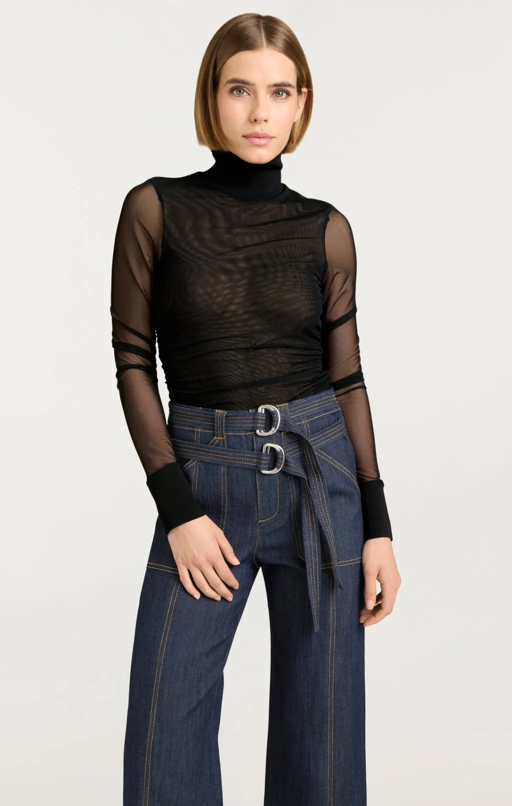 Cinq à Sept Halen Top Black Clearance