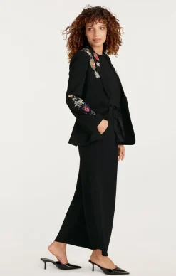 Cinq à Sept Heritage Patch Cheyenne Blazer BlackMulti Hot
