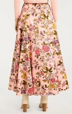Cinq à Sept Hilda Skirt SoftPinkMulti Discount