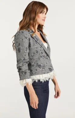 Cinq à Sept Hilla Blazer BlueMulti
