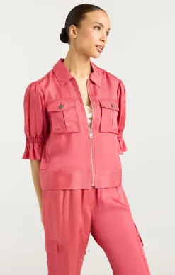 Cinq à Sept Holly Jacket SourCherry Clearance
