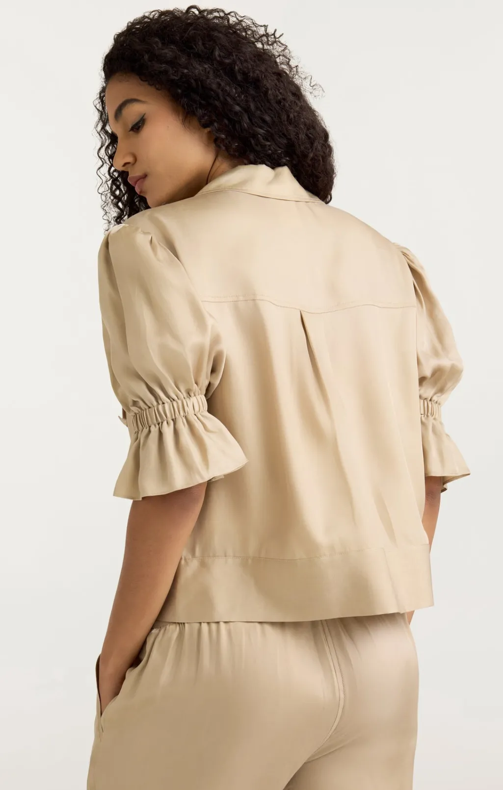 Cinq à Sept Holly Jacket Khaki Clearance