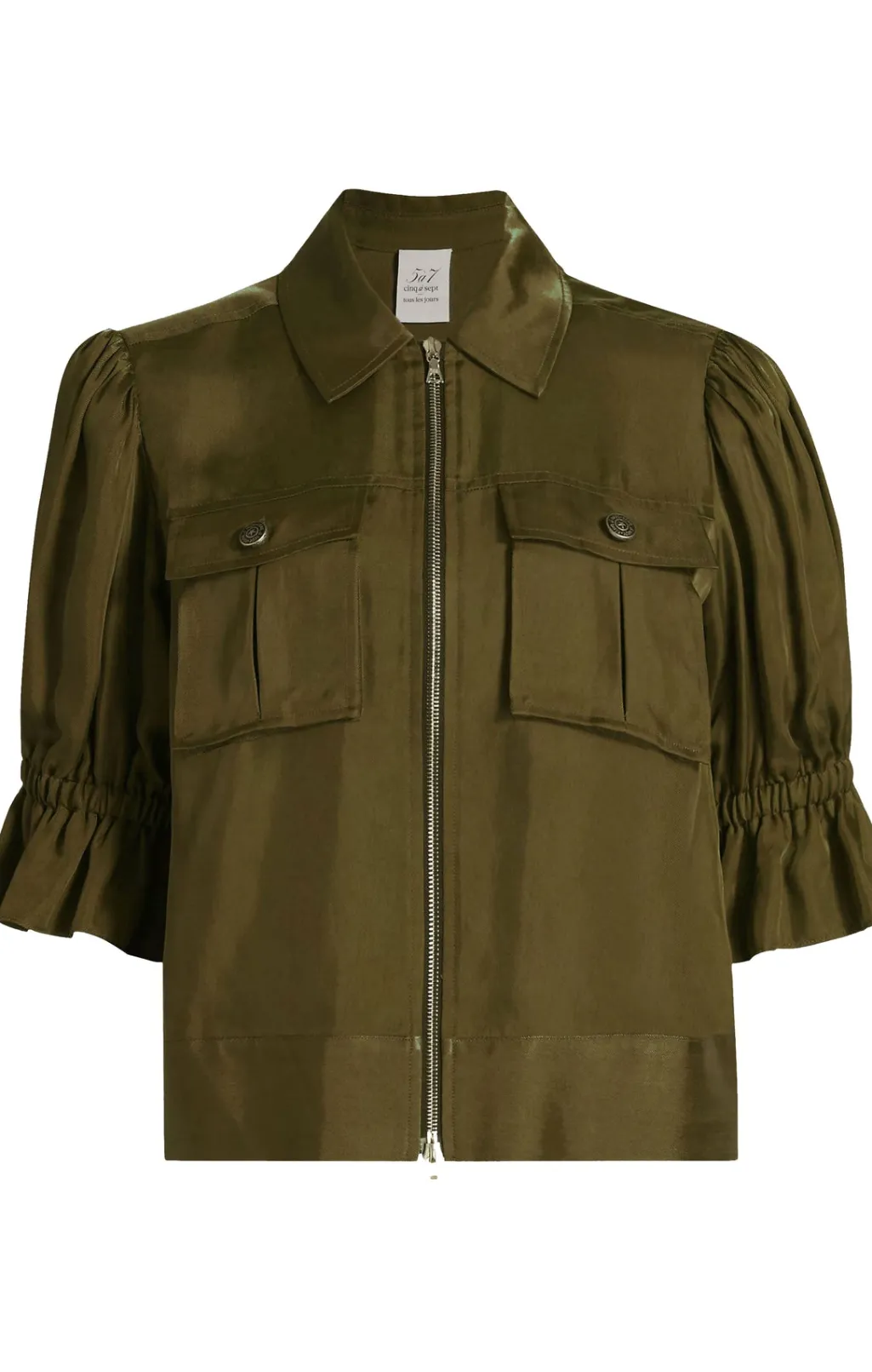 Cinq à Sept Holly Jacket DarkOlive Discount