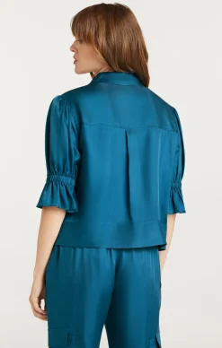 Cinq à Sept Holly Jacket BlueSapphire Outlet