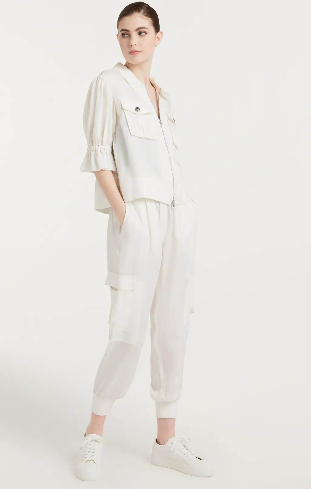 Cinq à Sept Holly Jacket Ivory