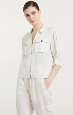 Cinq à Sept Holly Jacket Ivory