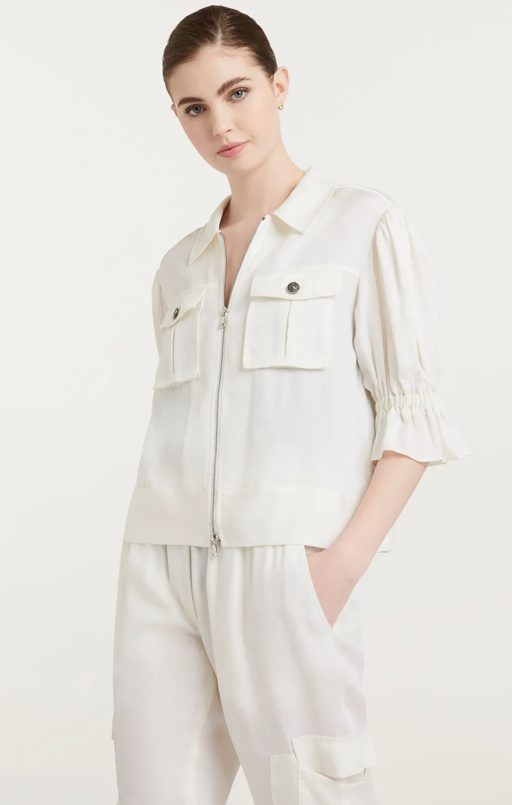 Cinq à Sept Holly Jacket Ivory