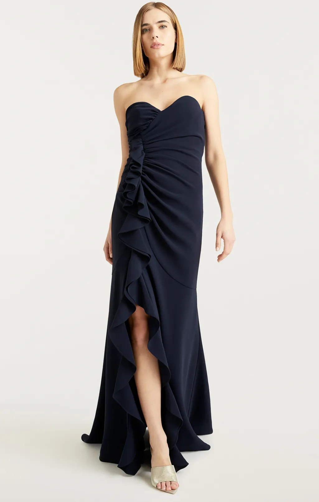 Cinq à Sept Hyde Gown Navy Sale