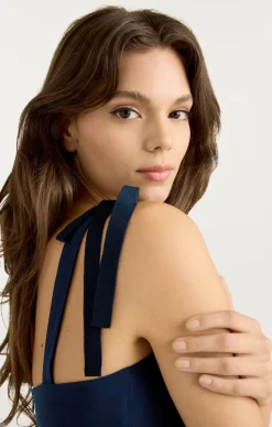 Cinq à Sept Imani Dress Navy Hot