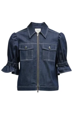 Cinq à Sept Indigo Holly Jacket Indigo/White Best