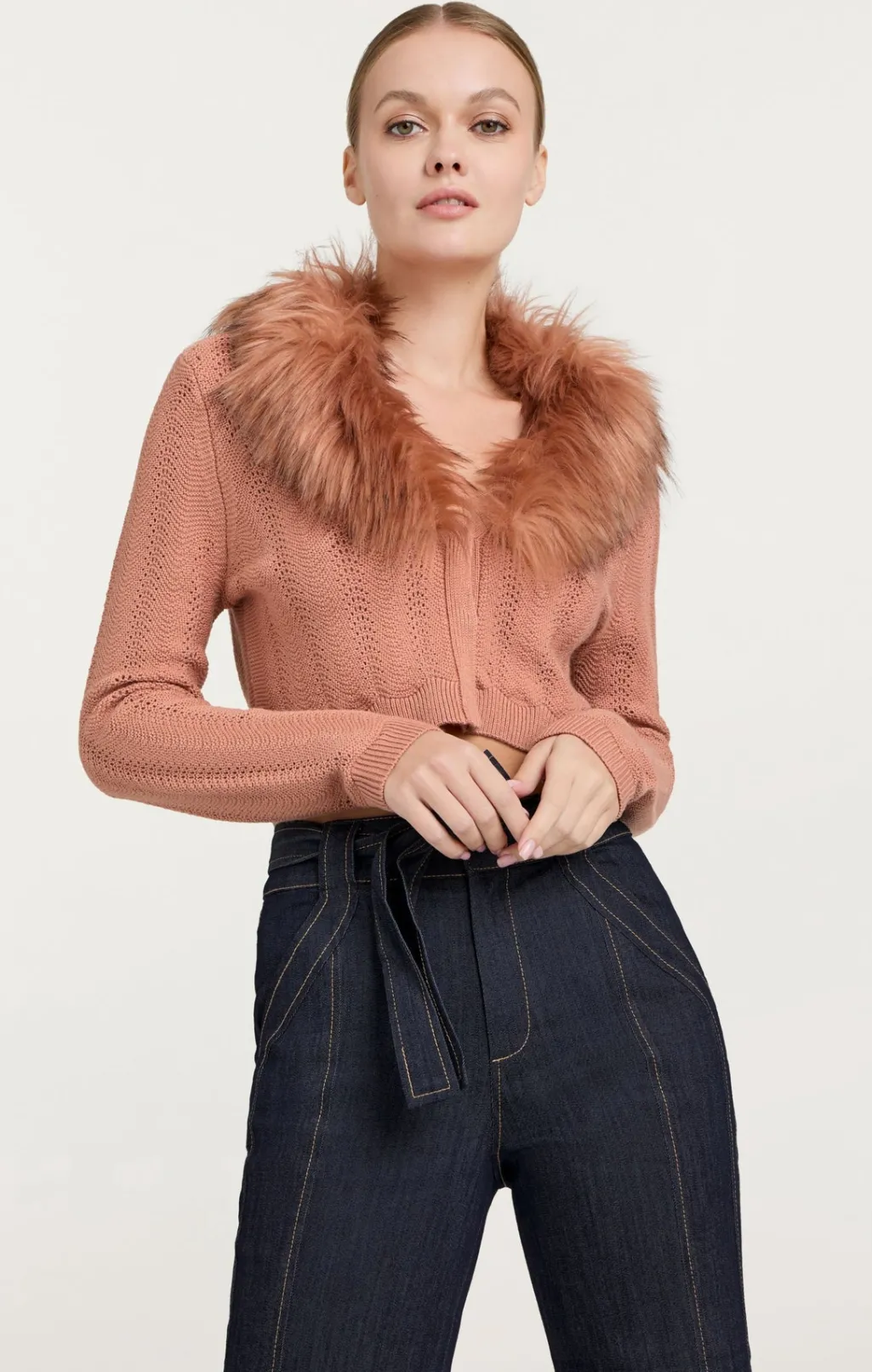 Cinq à Sept Isa Cardigan Blusher New
