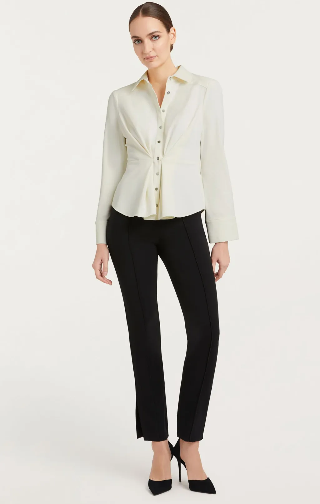 Cinq à Sept Isabelle Top Ivory Hot