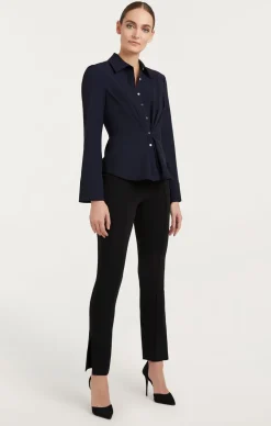Cinq à Sept Isabelle Top Navy New
