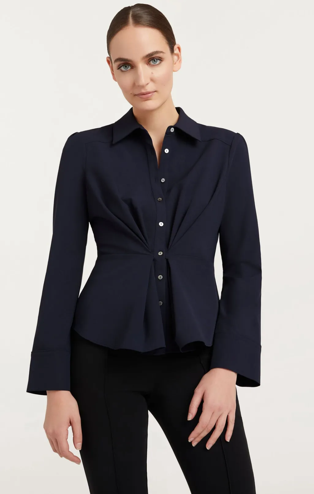 Cinq à Sept Isabelle Top Navy New