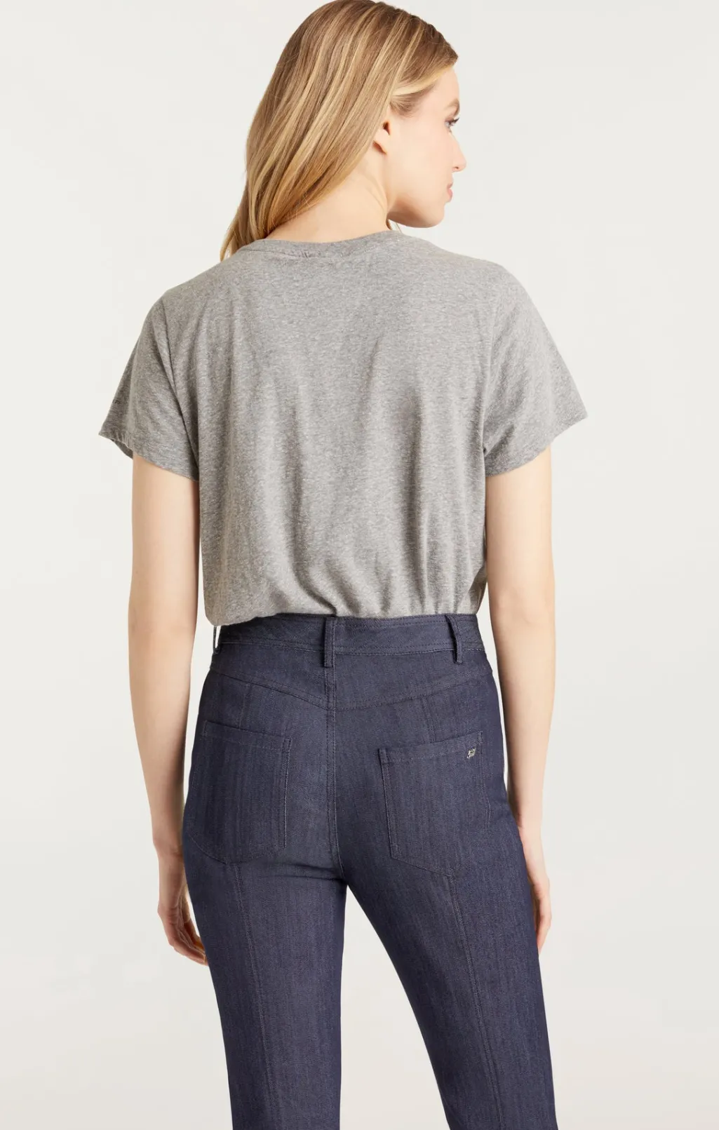 Cinq à Sept J'adore New York Tee HeatherGrey/Black Sale