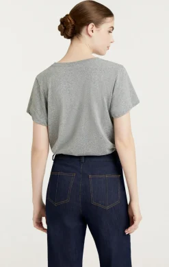 Cinq à Sept Jadore Paris Tee HeatherGrey-multi Online