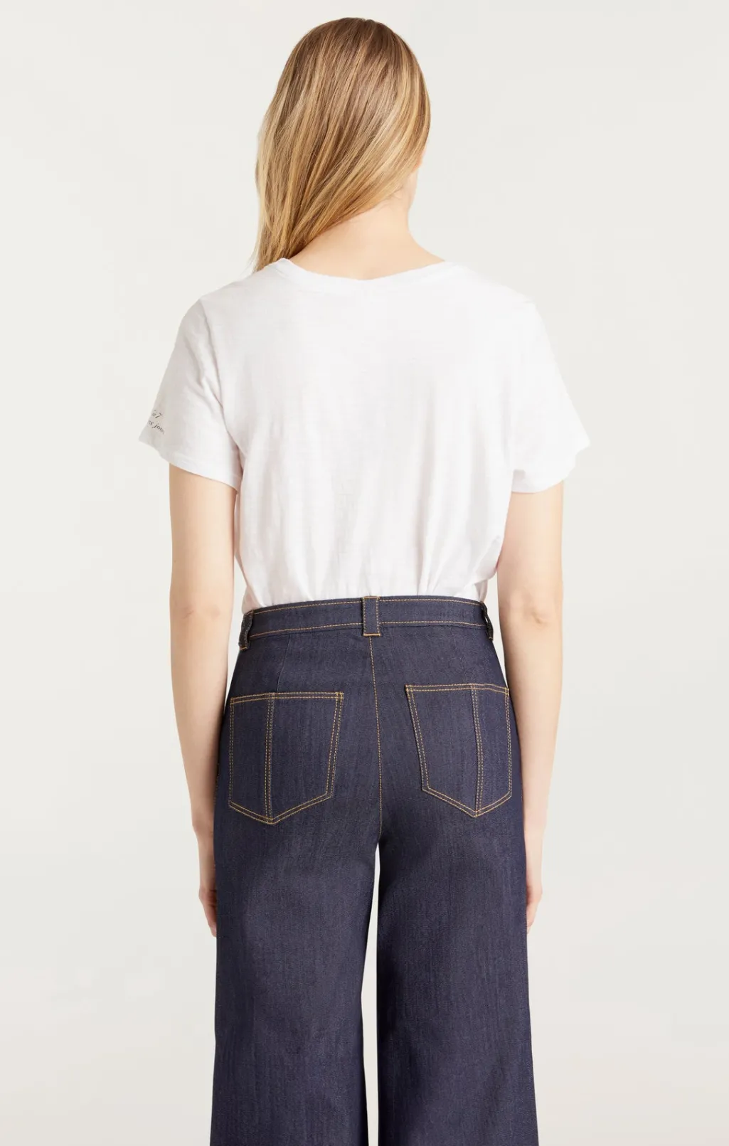 Cinq à Sept J'adore Soho Tee White/black Outlet