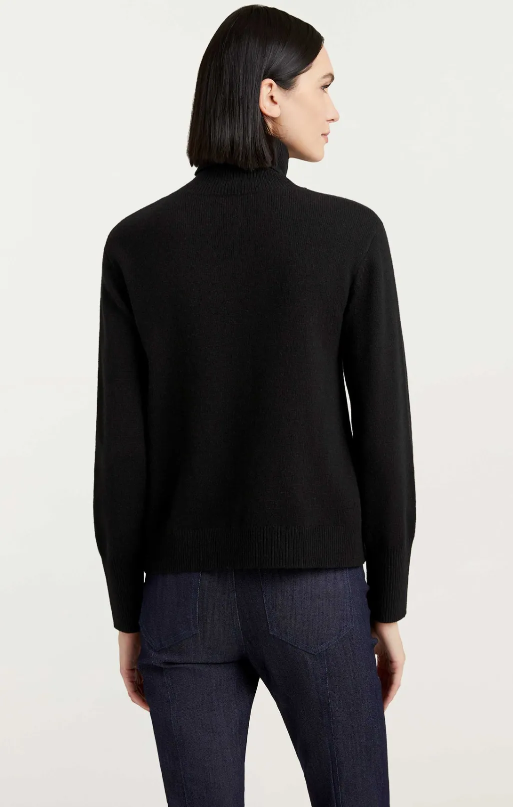 Cinq à Sept J'aime Tout Le Monde Turtleneck Black-white Best