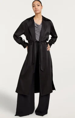 Cinq à Sept Jayla Trench Black Online