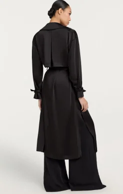 Cinq à Sept Jayla Trench Black Online