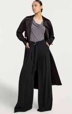 Cinq à Sept Jayla Trench Black Online