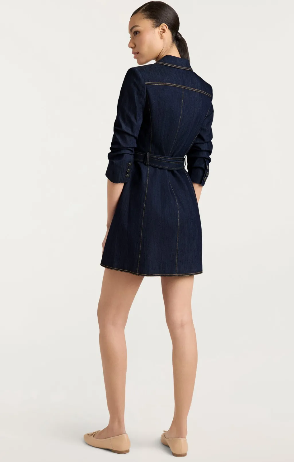 Cinq à Sept Jenessa Dress Indigo