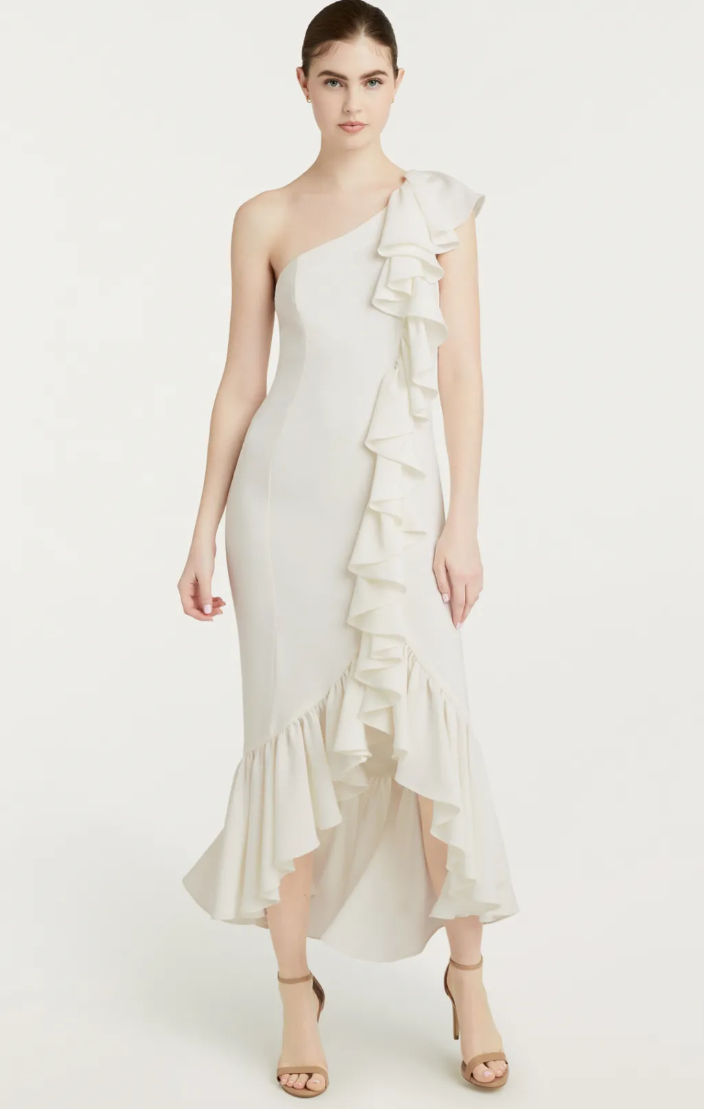 Cinq à Sept Jovette Dress Ivory Outlet