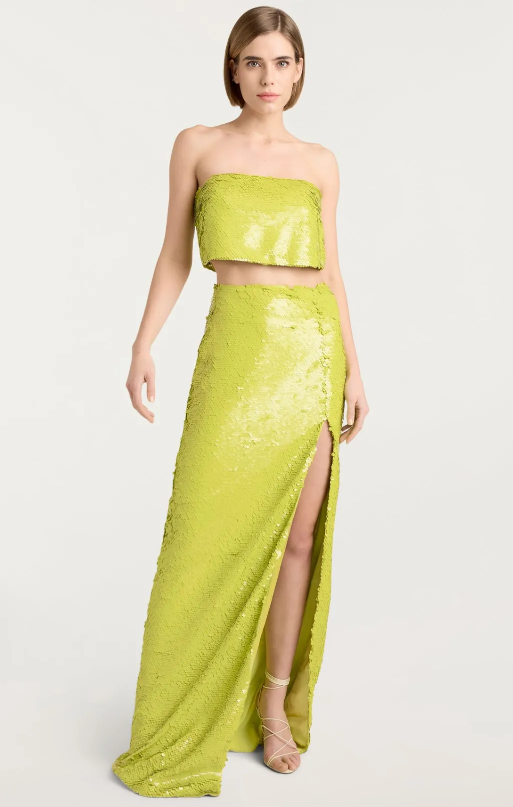 Cinq à Sept Jupiter Skirt FreshLime Clearance