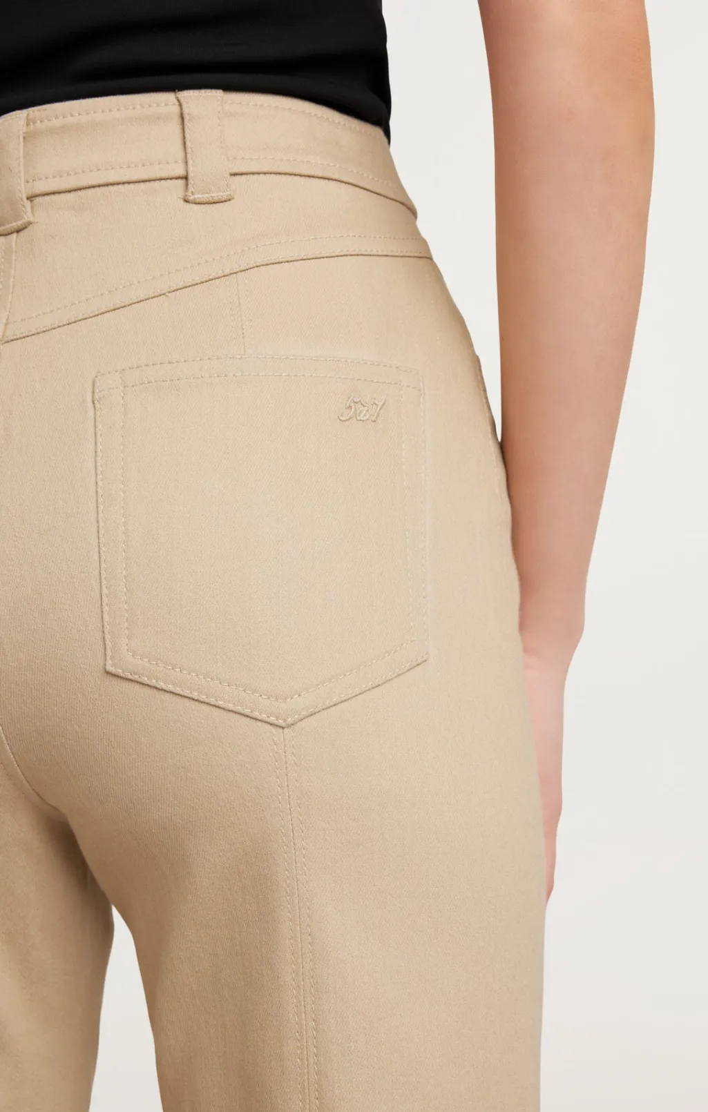 Cinq à Sept Kaia Pant Khaki New