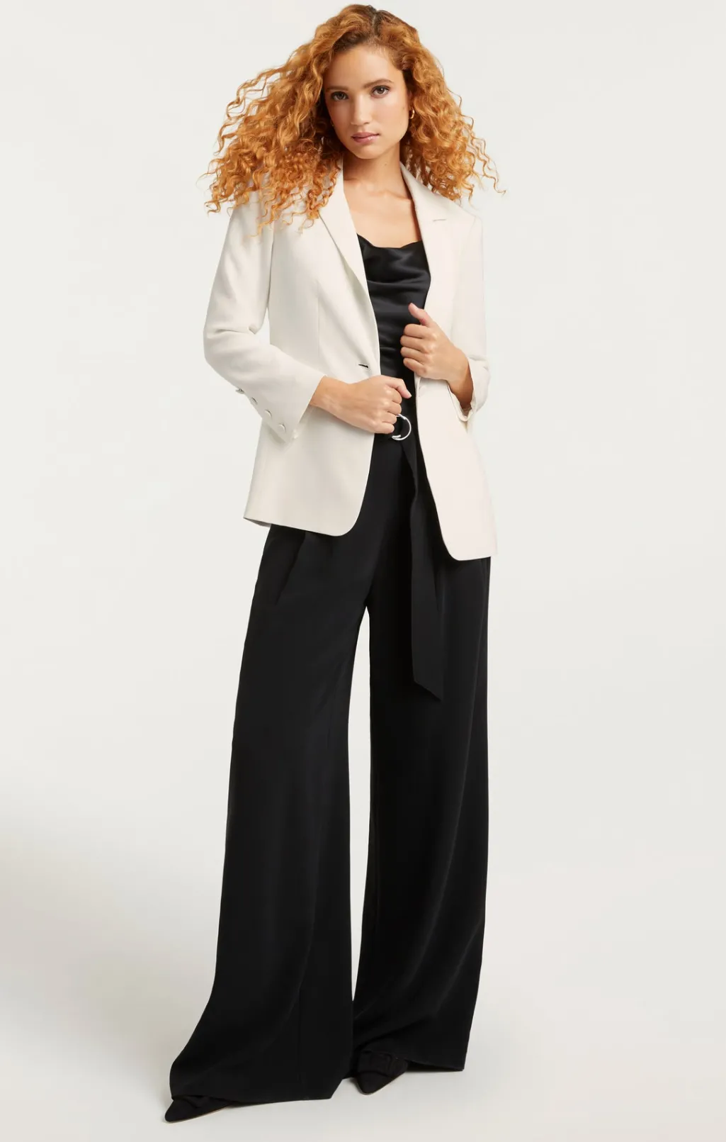 Cinq à Sept Karlie Blazer Ivory Hot