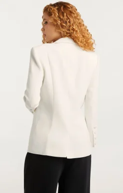 Cinq à Sept Karlie Blazer Ivory Hot