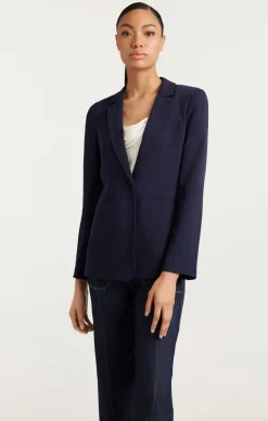 Cinq à Sept Karlie Blazer Navy New