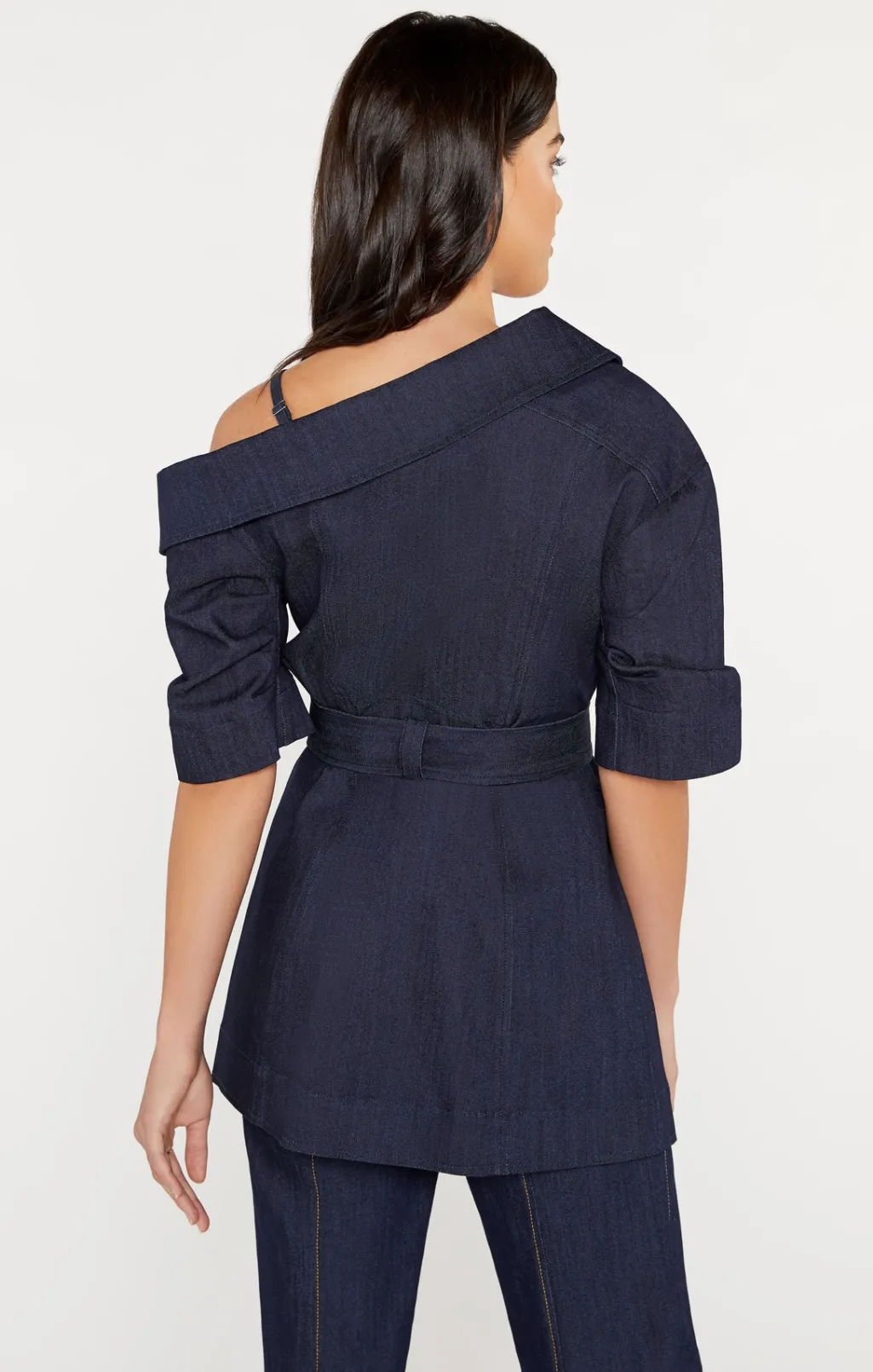 Cinq à Sept Katie Jacket Indigo Outlet