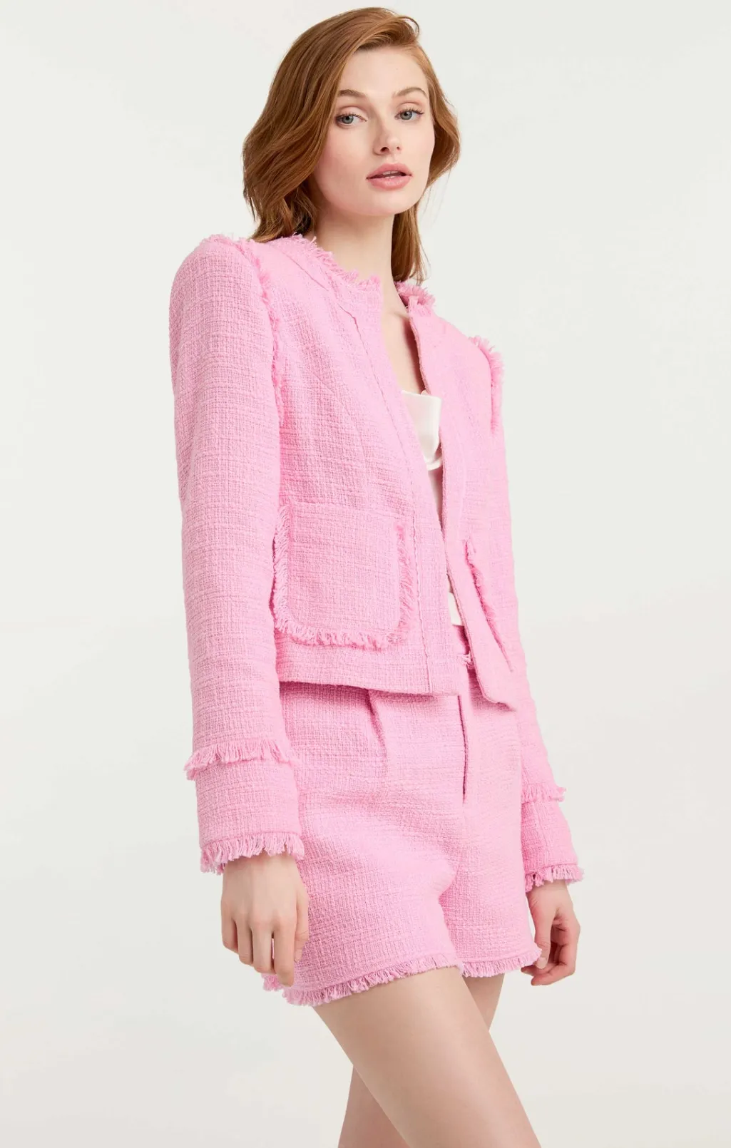 Cinq à Sept Keegan Jacket AppleBlossom Hot