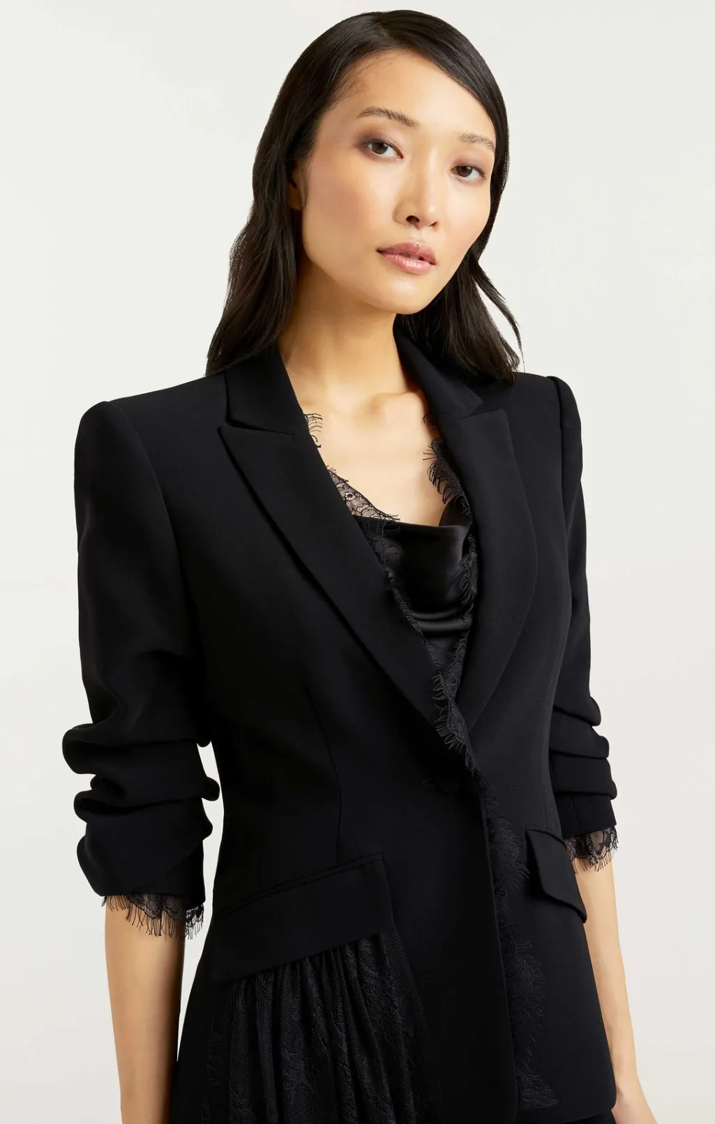 Cinq à Sept Keeves Blazer Black/Black Outlet