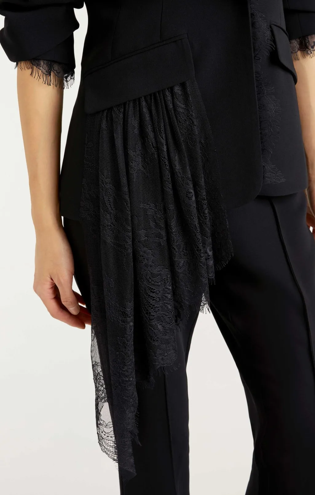 Cinq à Sept Keeves Blazer Black/Black Outlet