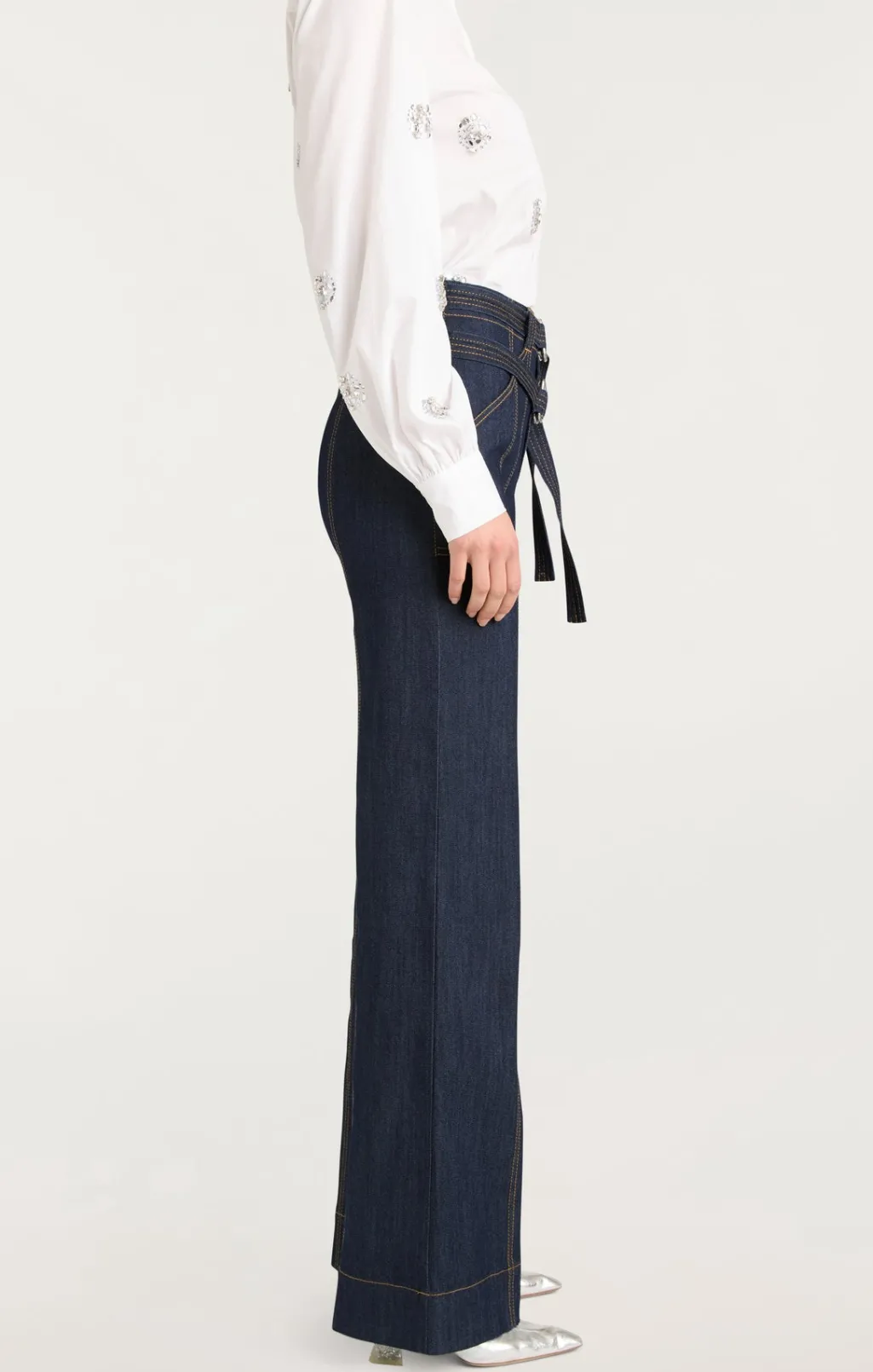 Cinq à Sept Kenji Pant Indigo Hot