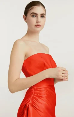 Cinq à Sept Kennith Dress CherryTomato Hot