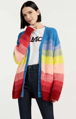 Cinq à Sept Kensley Cardigan Rainbow Clearance