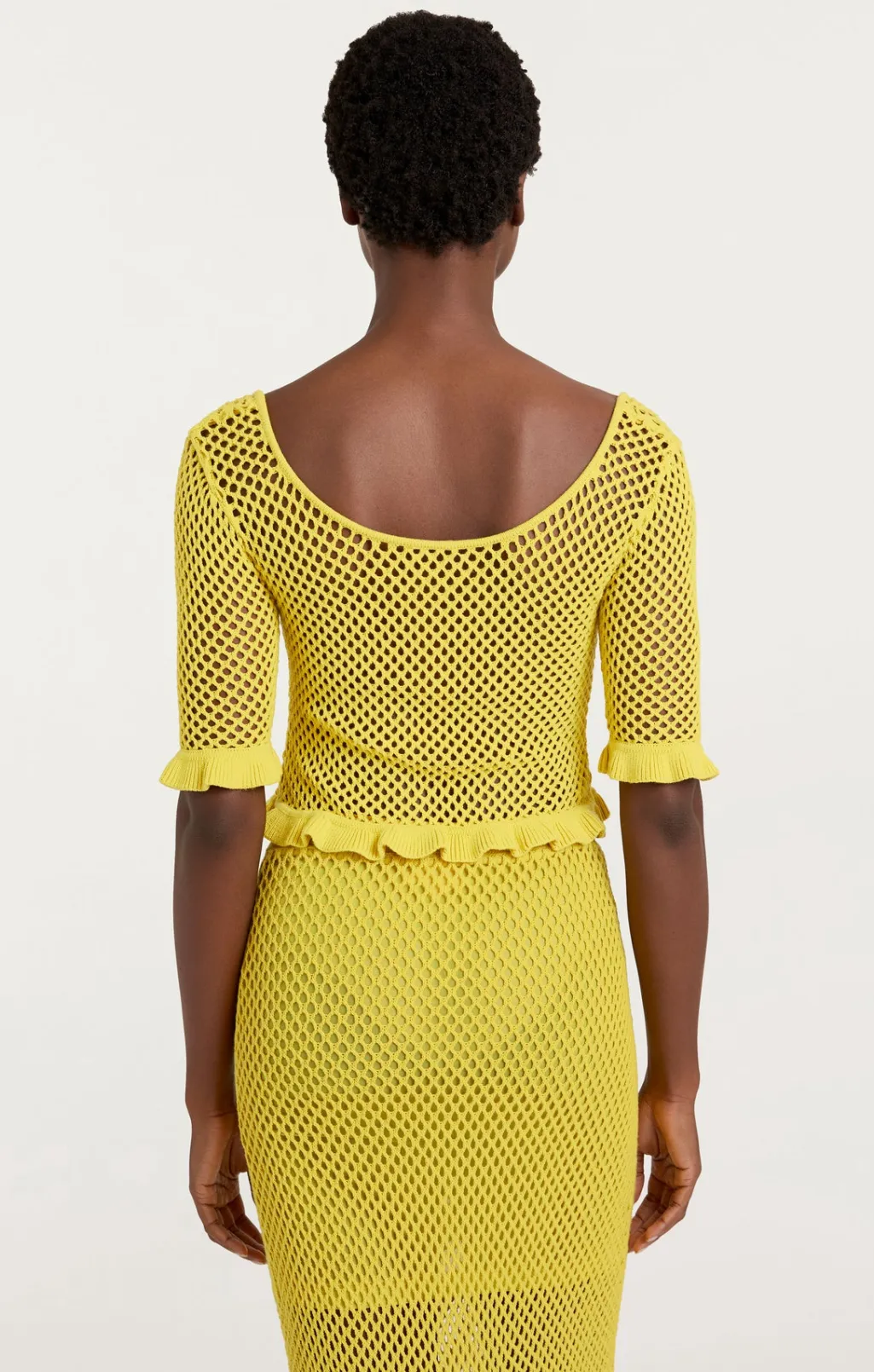 Cinq à Sept Kerry Knit Top Pomelo Clearance
