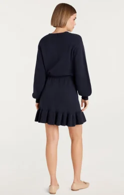 Cinq à Sept Kiana Dress Navy Clearance