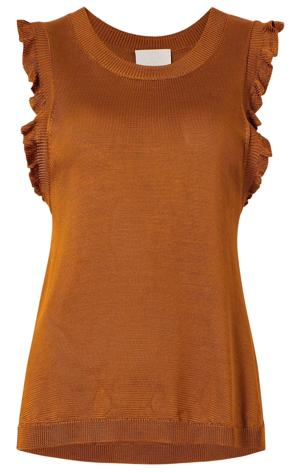 Cinq à Sept Knit Lenore Top Pecan Hot
