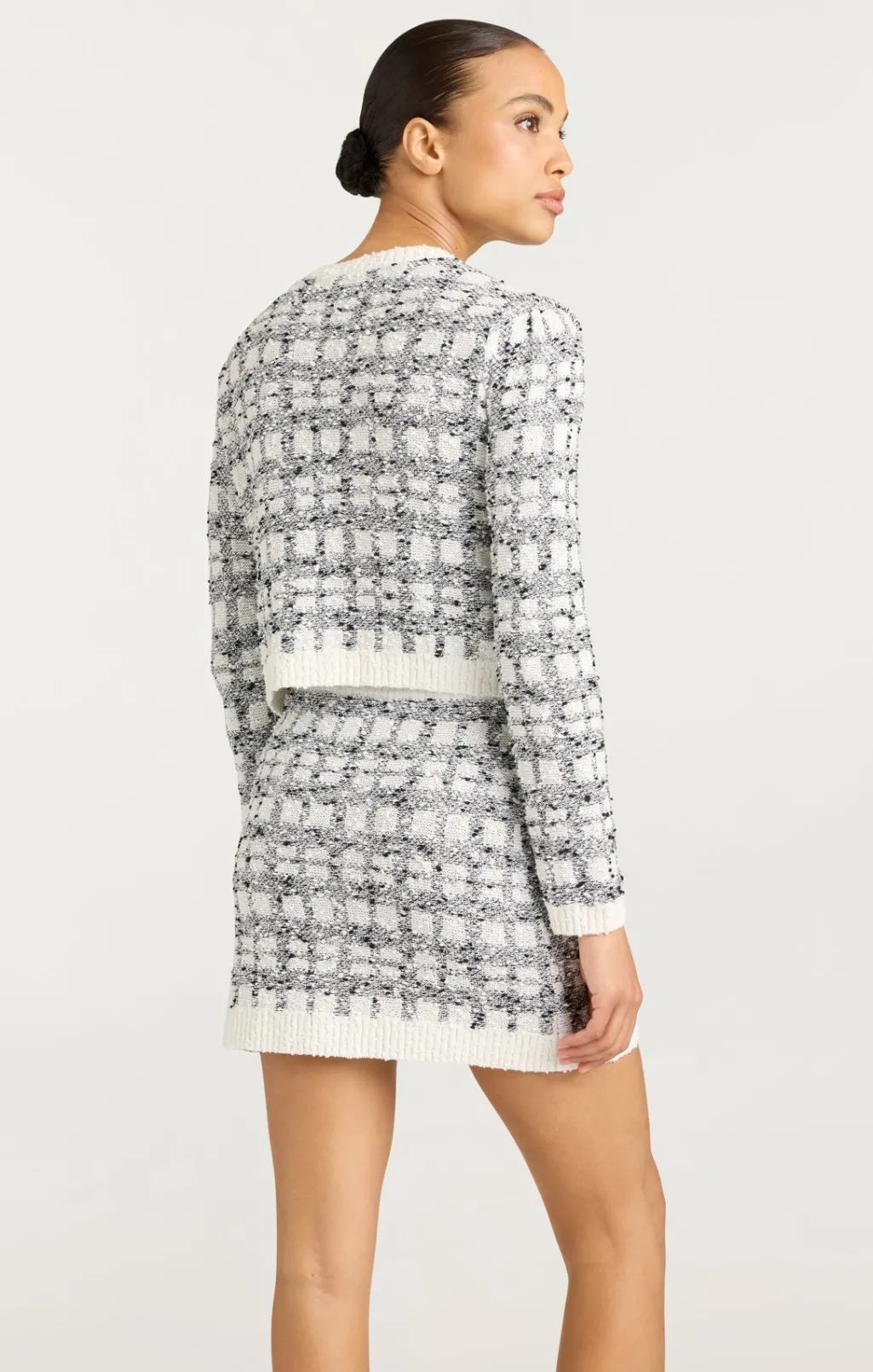 Cinq à Sept Kori Cardigan Black/white