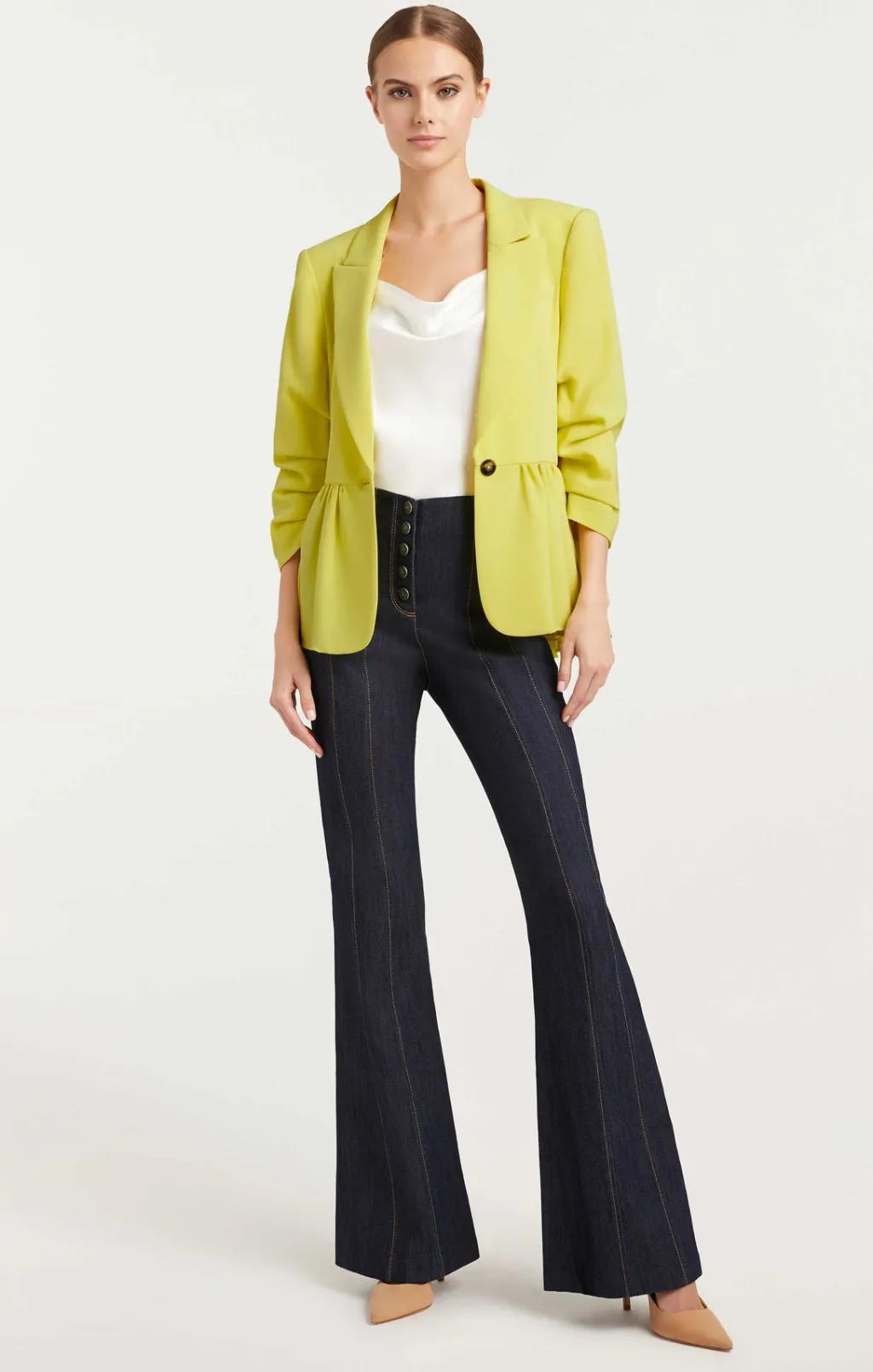Cinq à Sept Kourtney Blazer Yuzu Best