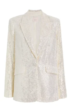 Cinq à Sept Kristy Blazer Alabaster Hot