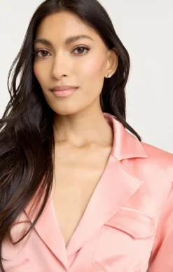 Cinq à Sept Laith Dress CoralPink