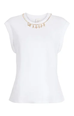 Cinq à Sept L'amour Necklace Bella Tee White Clearance