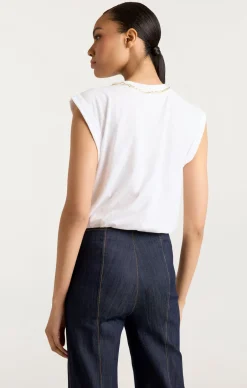 Cinq à Sept L'amour Necklace Bella Tee White Clearance