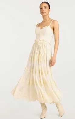 Cinq à Sept Lana Dress Gardenia Clearance